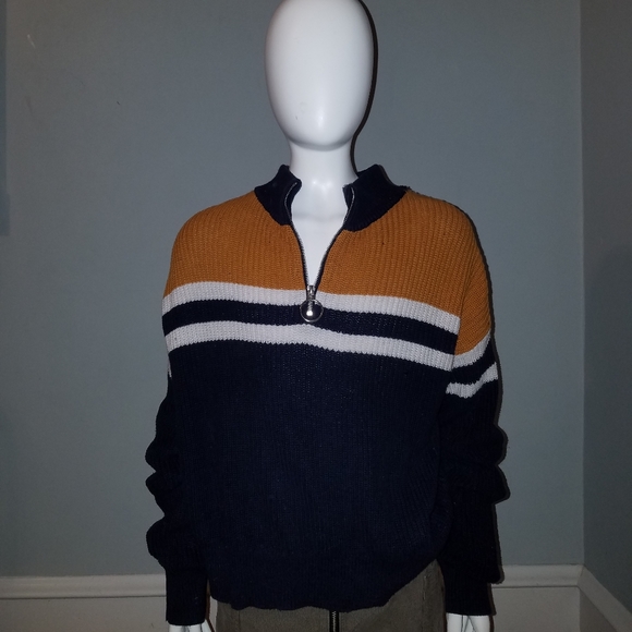 La Hearts Pacsun Cropped Quarterzip 